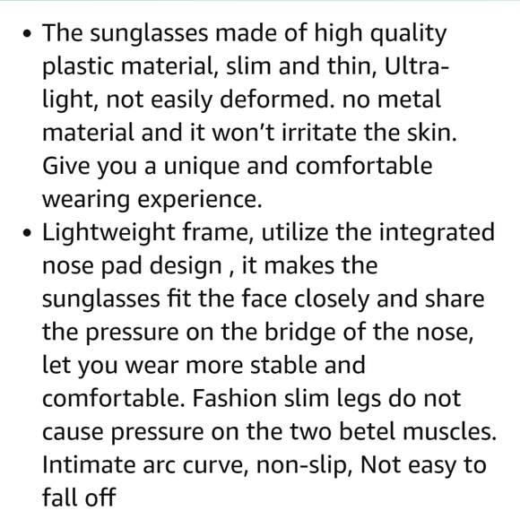 Oversized sunglasses 2 pack! Black and champagne - Picture 9 of 10